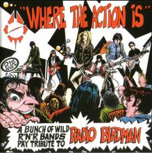 copertina tributo Radio Birdman "Where The Action Is"